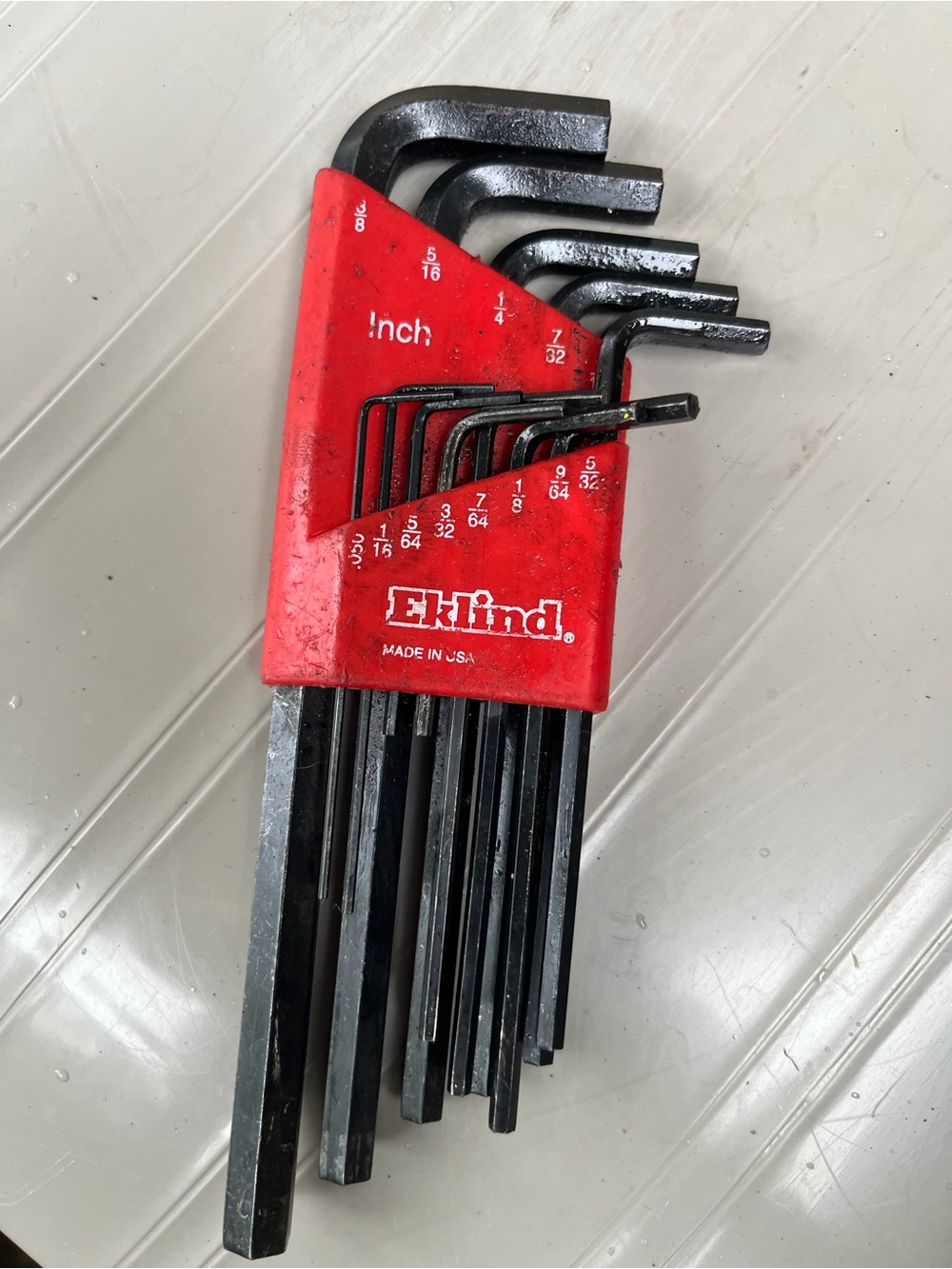 Eklind Tool Ball-Hex-L Key Sets, 13 per set, Hex Ball Tip, Inch/Metric, Ekl